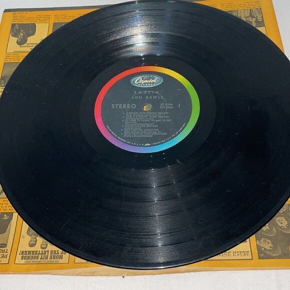 Lou Rawls vinyl Record soulin’ - Picture 6 of 9